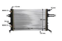 Chłodnica, układ chłodzenia silnika Mahle CR650000S