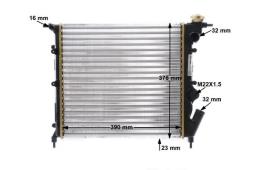 Chłodnica, układ chłodzenia silnika Mahle CR642000S