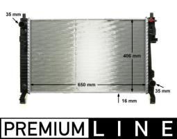 Chłodnica, układ chłodzenia silnika Mahle CR661000P