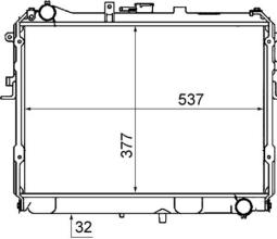 Chłodnica, układ chłodzenia silnika Mahle CR767000S