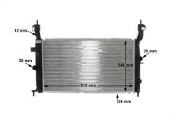 Chłodnica, układ chłodzenia silnika Mahle CR833000S