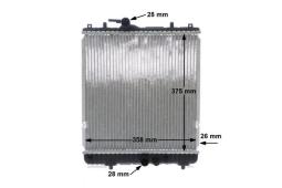 Chłodnica, układ chłodzenia silnika Mahle CR836000S