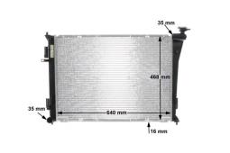 Chłodnica, układ chłodzenia silnika Mahle CR846000S