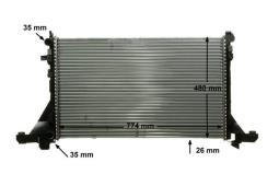 Chłodnica, układ chłodzenia silnika Mahle CR866000P