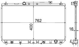 Chłodnica, układ chłodzenia silnika MAHLE CR548000S