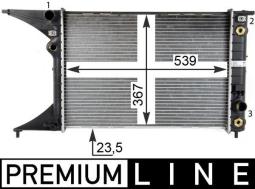 Chłodnica, układ chłodzenia silnika MAHLE CR559000P