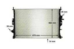 Chłodnica, układ chłodzenia silnika Mahle CR906000P
