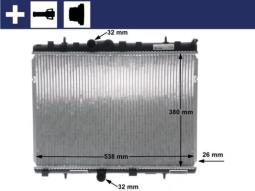 Chłodnica, układ chłodzenia silnika MAHLE CR5000S