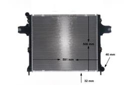 Chłodnica, układ chłodzenia silnika Mahle CR1696000S