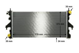 Chłodnica, układ chłodzenia silnika MAHLE CR881000P