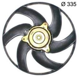 Wentylator, chłodzenie silnika Mahle CFF393000S