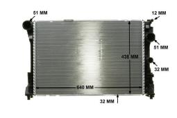 Chłodnica, układ chłodzenia silnika Mahle CR83000P