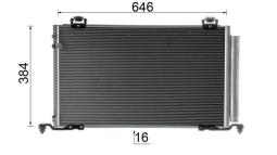 Skraplacz, klimatyzacja Mahle AC823000P