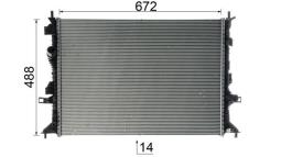 Chłodnica, układ chłodzenia silnika Mahle CR952000P