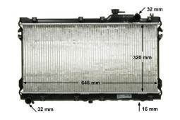 Chłodnica, układ chłodzenia silnika MAHLE CR185000S