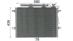 Skraplacz, klimatyzacja Mahle AC318000P