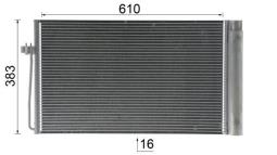 Skraplacz, klimatyzacja Mahle AC345000P