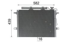 Skraplacz, klimatyzacja Mahle AC453000P