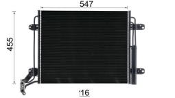 Skraplacz, klimatyzacja Mahle AC454000P