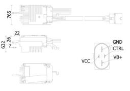 Regulator, wentylator nawiewu do wnętrza pojazdu MAHLE ABR79000S