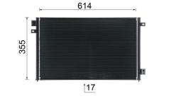 Skraplacz, klimatyzacja Mahle AC687001S