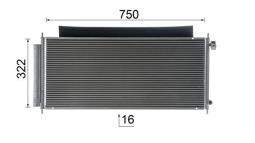 Skraplacz, klimatyzacja Mahle AC717000S