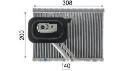 Parownik, instalacja klimatyzacji Mahle AE127000P