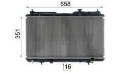 Chłodnica, układ chłodzenia silnika Mahle CR1457000S
