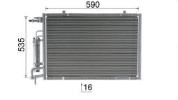 Skraplacz, klimatyzacja MAHLE AC750000P