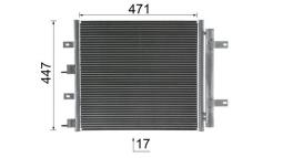 Skraplacz, klimatyzacja MAHLE AC481000S