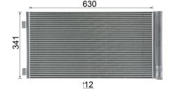 Skraplacz, klimatyzacja MAHLE AC751000P