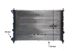 Chłodnica, układ chłodzenia silnika Mahle CR588000S