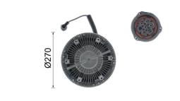Sprzęgło, wentylator chłodzenia Mahle CFC227000P