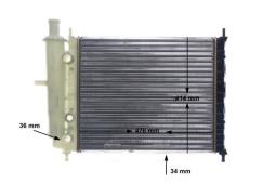 Chłodnica, układ chłodzenia silnika Mahle CR598000S