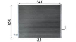 Chłodnica, układ chłodzenia silnika Mahle CR2606000P