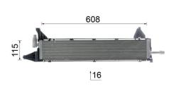 Chłodnica, układ chłodzenia silnika Mahle CR2636000P