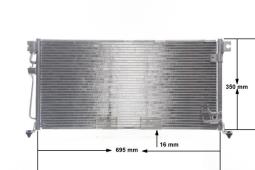 Skraplacz, klimatyzacja Mahle AC485000S