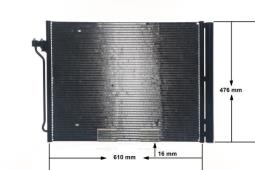 Skraplacz, klimatyzacja Mahle AC458000S