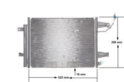 Skraplacz, klimatyzacja Mahle AC458000S