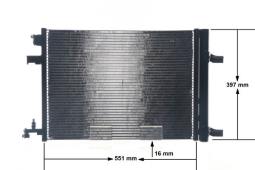 Skraplacz, klimatyzacja Mahle AC636000S