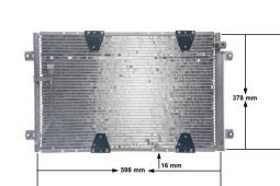 Skraplacz, klimatyzacja Mahle AC713000S