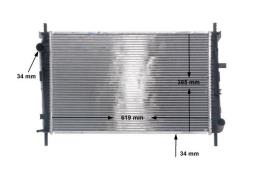 Chłodnica, układ chłodzenia silnika Mahle CR154000S