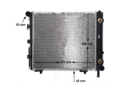 Chłodnica, układ chłodzenia silnika Mahle CR256000S