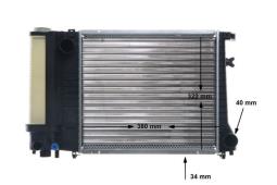 Chłodnica, układ chłodzenia silnika Mahle CR483000S