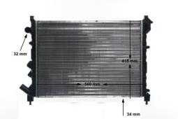 Chłodnica, układ chłodzenia silnika Mahle CR610000S