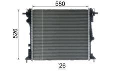 Chłodnica, układ chłodzenia silnika Mahle CR2587000P