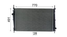 Chłodnica, układ chłodzenia silnika Mahle CR2589000P