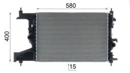Chłodnica, układ chłodzenia silnika Mahle CR2595000P