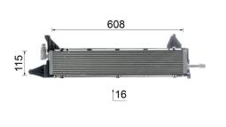 Chłodnica, układ chłodzenia silnika MAHLE CR2636000P