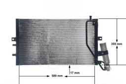 Skraplacz, klimatyzacja MAHLE AC471000S